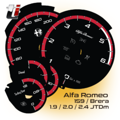 Alfa Romeo 159 - Вложки за дръжки - MACMAN Pro Ltd.
